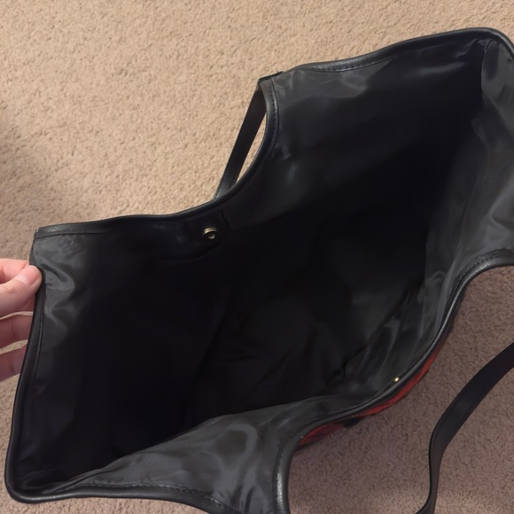 Victoria Secret Soft Plaid Tote - Picture 3 of 4